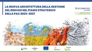 LA NUOVA ARCHITETTURA DELLA GESTIONE DEL RISCHIO NEL PIANO STRATEGICO DELLA PAC [upl. by Haelhsa]