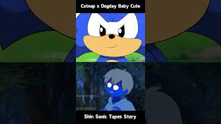 SHIN SONIC x TAILS SO BABY Cute story The Sonic Tapes Animation [upl. by Eenaffit430]