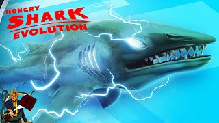 LE REQUIN ÉLECTRIQUE  Hungry Shark Evolution 11 [upl. by Sirronal327]