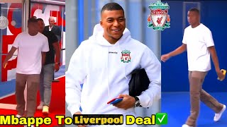 PreContract Confirmed✅Liverpool To SIGN KYLIAN MBAPPE🔥Liverpool meets Mbappe Entourage [upl. by Eicyal]