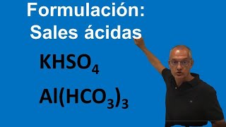 Sales ácidas Reglas de formulación [upl. by Enileda]