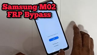 Samsung M02  Frp Bypass  Without Pc  Google Account remove  SMM022g frp bypass 2022 [upl. by Icat499]