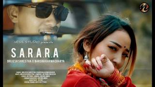 Sararara Motor Chadera Lyrics quotBrijesh Shrestha and Barsha Karmacharyaquot Full song lyrics [upl. by Riem]