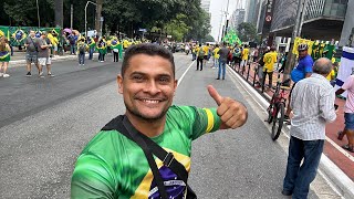 Avenida Paulista 25 Fevereiro 2024 aovivo [upl. by Artep933]