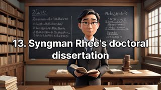 13 “Syngman Rhee’s doctoral dissertation [upl. by Mckenzie]