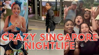 CRAZY SINGAPORE NIGHTLIFE  MARINA BAY SANDS  GARDENS BY THE BAY  SINGAPORE 🦀STREET FOOD AVENTURES [upl. by Recor957]