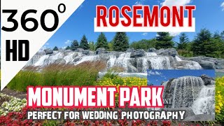 Monument Park Rosemont 360 degrees  Perfect for wedding photography [upl. by Ramon424]