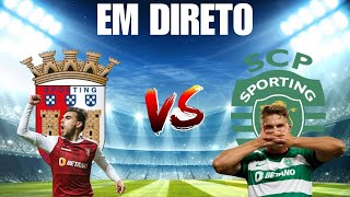 SC BRAGA VS SPORTING EM DIRETO LIGA PORTUGAL BETCLIC [upl. by Oriole928]