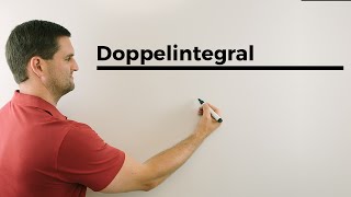 Doppelintegral vs Dreifachintegral Volumen und Gesamtmasse eines Materials [upl. by Hgielrac]