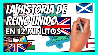 ✅ La historia de REINO UNIDO y el IMPERIO BRITÁNICO en 12 minutos  Resumen rápido y fácil [upl. by Alemaj]