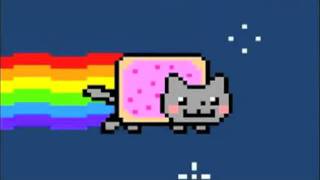 Nyan Cat Slowed Down 100 [upl. by Macswan]