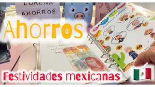 AHORROS PARA LAS FESTIVIDADES MEXICANAS🇲🇽💰🎲💌  Ahorro con monedas🪙 sistemadesobres ahorramas [upl. by Callas]