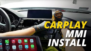 CarPlay MMI Plus Installation [upl. by Ashelman]