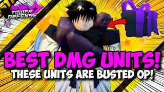 New Highest Damage DPS Units in All Star Tower Defense BUSTED OP [upl. by Zetnas]