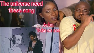 BILLION VIEWS AHa  Take On Me Official Music Video REACTION [upl. by Katlaps]