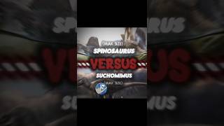 Spinosaurus VS Suchomimus  shorts trending fyp edit jurassicworld paleontology paleo [upl. by Notled97]