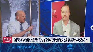 CrowdStrike CEO George Kurtz goes oneonone with Jim Cramer [upl. by Nirmak]