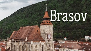 Brasov Romania Walking Tour 4k [upl. by Loutitia]