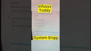 Infosys Pseudo code Questions 2025🧠  Infosys System Engineer 2025  Infosys hiring 2024 [upl. by Wanids]