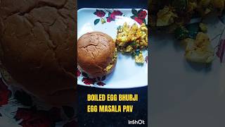 Boiled Egg Bhurji 🍳 ytshorts  homemade  food  please  Subscribe [upl. by Schug]