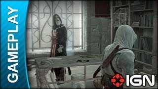 Assassins Creed  Mission 4 Speaking with Al Mualim  Gameplay [upl. by Mal]