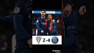 ANGERS 24 PSG ligue1 parissaintgermain psg angerssco [upl. by Ocsicnarf]