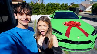 Her Car Got STOLEN So I Surprised her with A NEW Lamborghini [upl. by Gnuh]