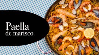 Paella de Marisco ¡¡Suprema Muy fácil y paso a paso Receta con pocos ingredientes [upl. by Aeuhsoj]