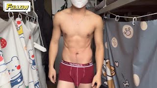 Today’s college dormitory workout vlog [upl. by Machos]