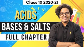 Acids Bases amp Salts Class 10  One Shot  Full Lecture  202021 [upl. by Rani]