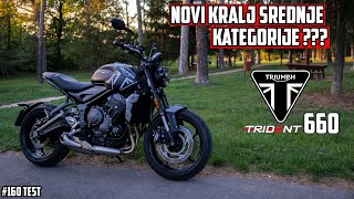 Test Motora Triumph Trident 660 2024 First Ride  Review [upl. by Melany]