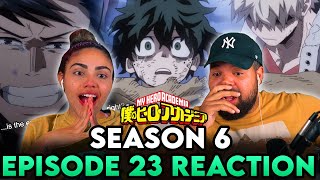 DEKU VS CLASS 1A  My Hero Academia Season 6 Episode 23 REACTION [upl. by Spearing]