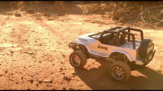 JEEP DE CONTROLE REMOTO NA TERRA [upl. by Brindle]