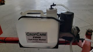 CropCare F2500 Foam Marker Kit Review [upl. by Euqinomad]