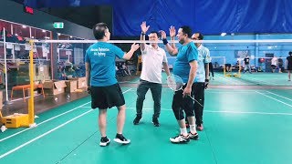 Garuda Indonesia  Badminton Persahabatan Awak Kabin amp Staff KJRI Sydney [upl. by Adle]