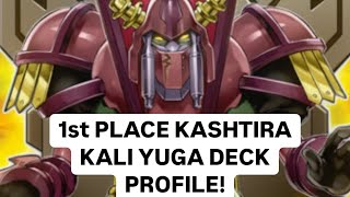 Yugioh 1st place locals kashtira deck profile  POST RAGE  NEW KASHTIRA COMBOS [upl. by Deelaw79]