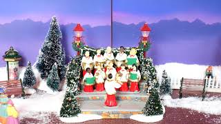 Department 56 Snow Village Animated Holiday Singers  Dept 56  RETIRED [upl. by Laddie]