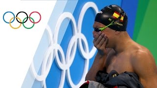 Second chance for a Spanish swimmer after leaving the pool in tears [upl. by O'Rourke]