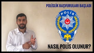 POLİSLİK BAŞVURUSU BAŞLADI  HANGİ SINAVA BAŞVURU YAPMALINASIL POLİS OLUNUR PMYO LİSE POLİS [upl. by Yenitsed445]