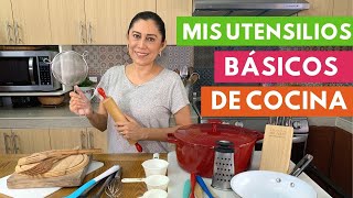 Lo que no debe faltar en tu COCINA UTENSILIOS básicos todo lo que necesitas saber Cocina de Addy [upl. by Netfa]