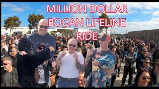 MILLION DOLLAR BOGAN LIFELINE CHARITY IN AUSTRALIA 🇦🇺 harleydavidson group [upl. by Jacklyn354]