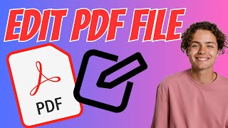 How to Edit PDF File in Mobile 2024  PDF Editor for Android and iPhone [upl. by Bertram]