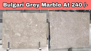 Bulgari Grey Marble At Best Price  Italian Marble At MyStone Imported Marble Kishangarh [upl. by Aguste]