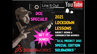 DCG Project LOCKDOWN SPECIAL Solidworks  More [upl. by Ilrahc]