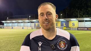 Slough Town 71 AFC Dunstable  Scott Davies interview  16 July 2024 [upl. by Leirum122]