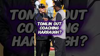 Mike Tomlin OUT COACHING John Harbaugh ravens nfl shorts [upl. by Lorien]