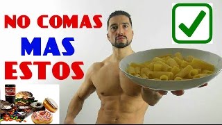 LOS MEJORES CARBOHIDRATOS PARA LA MASA MUSCULAR O DEFINICION [upl. by Adnohsar785]