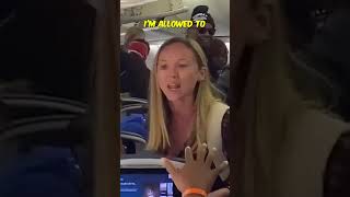 Karens Airplane FREAKOUT over reclining seat [upl. by Map]