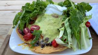 14 HOW TO MAKE CRISPY BEAN TOSTADAS [upl. by Egap]