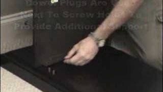 Electric Fireplaces  Magic Flame Electric Fireplace Product Assembly Video [upl. by Aeet469]